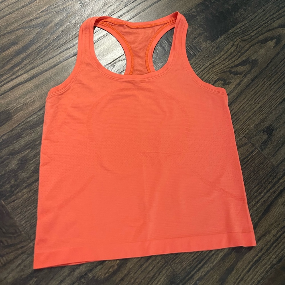 Orange Lulu tank